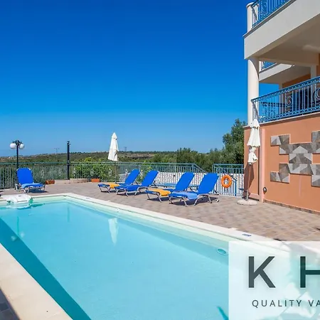 Xenia In Village, Private Pool, Barbecue, View! Willa *