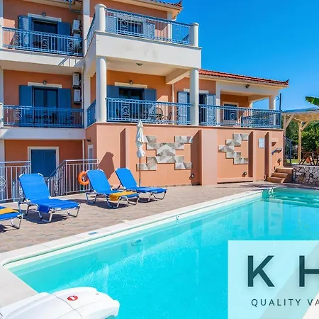 Xenia In Village, Private Pool, Barbecue, View! *
