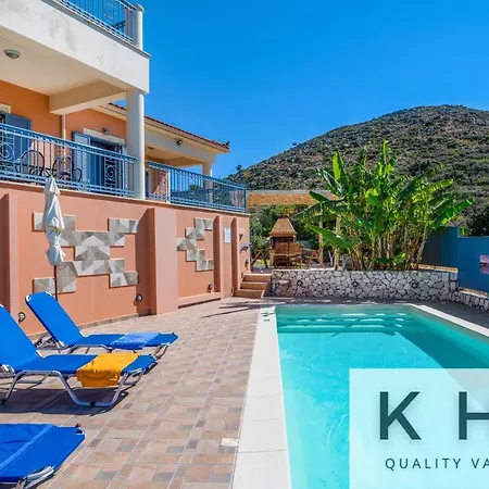 Willa Xenia In Village, Private Pool, Barbecue, View! *
