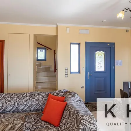 Villa Xenia In Village, Private Pool, Barbecue, View! *