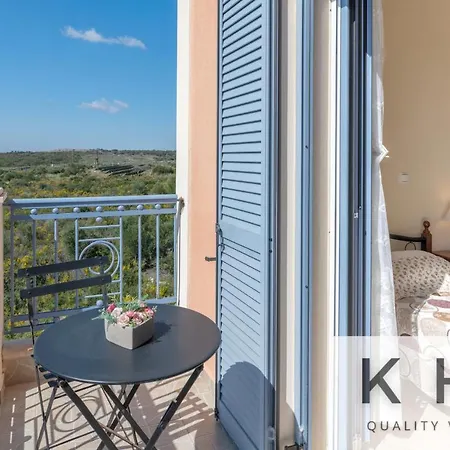 Villa Xenia In Village, Private Pool, Barbecue, View! *