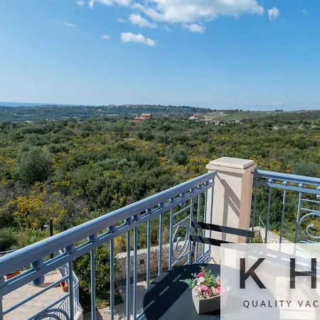 Xenia In Village, Private Pool, Barbecue, View! * Karavados