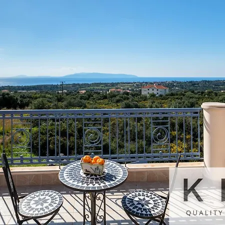 Xenia In Village, Private Pool, Barbecue, View! Villa Karavados