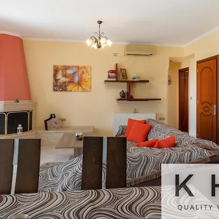Villa Xenia In Village, Private Pool, Barbecue, View! *